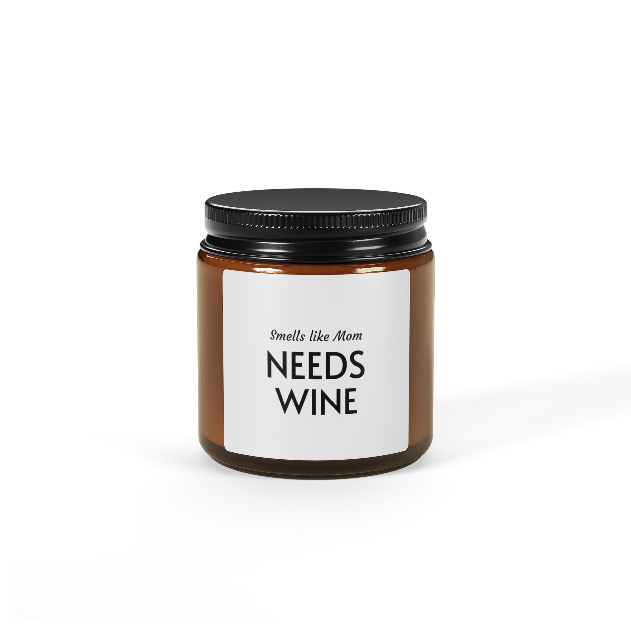 Scented Soy Candle (Multi-Size, Amber Jar)