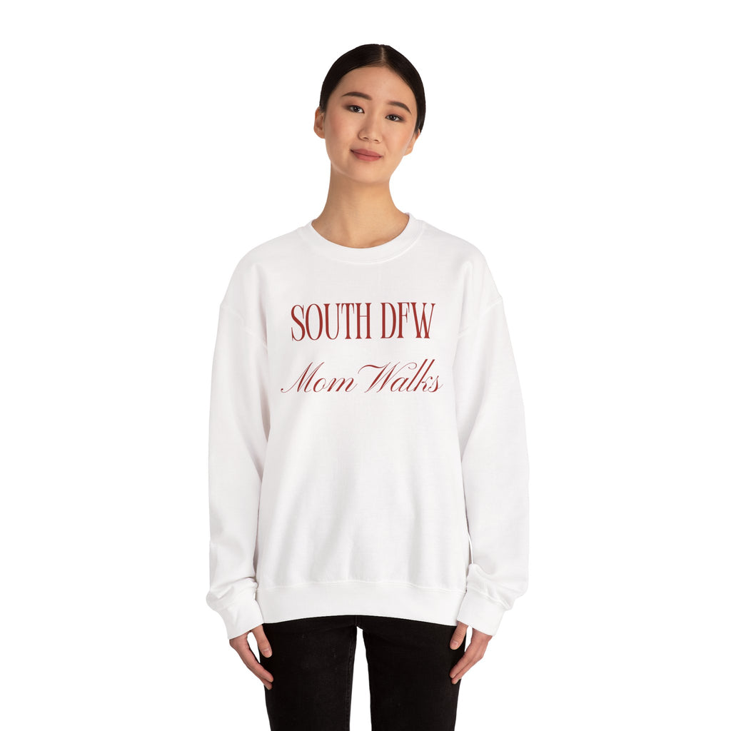 South DFW Mom Walks Crewneck Sweatshirt